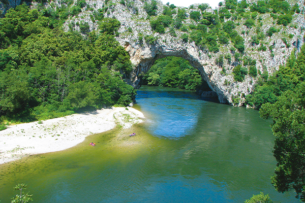 PontdArc Gorges de l'Ardèche und Pont d'Arc