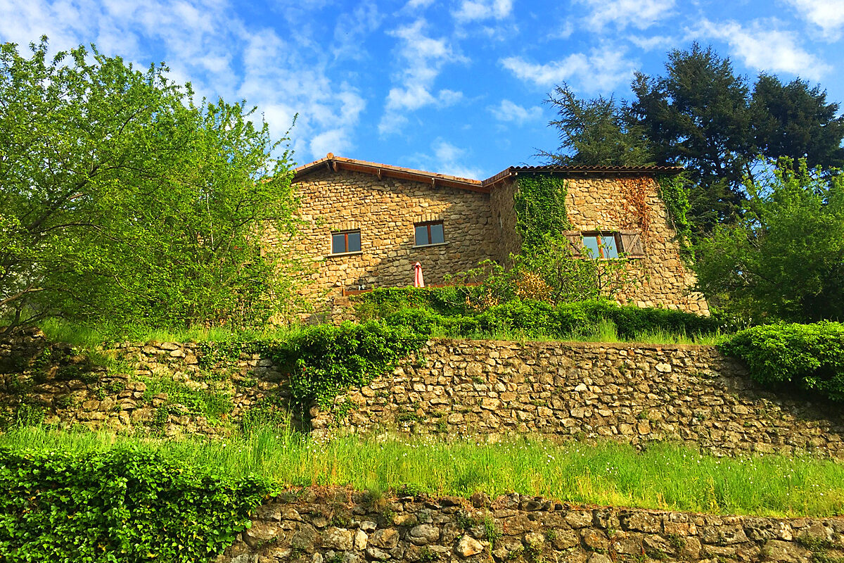 Ardècheferienhaus in Valousset