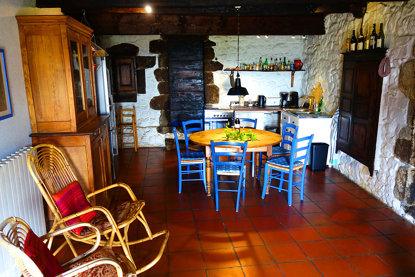 Ökologisches Ferienhaus in den Bergen der Ardèche